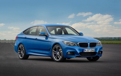 BMW giới thiệu 3 Series GT bản nâng cấp 2017, thiết kế mới