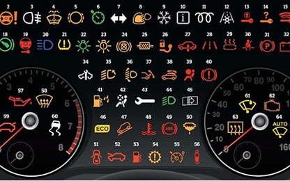 Ý nghĩa các đèn cảnh báo trên bảng táp lô của ô tô