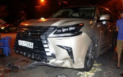 Hé lộ chủ nhân chiếc xe Lexus gây tai nạn liên hoàn ở Thanh Hóa