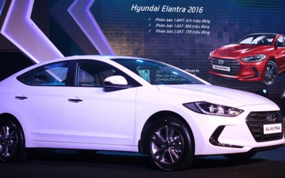Hyundai Elantra 2016 vừa ra mắt tại Việt Nam