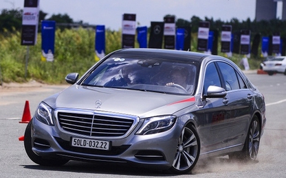 Mercedes Benz ứng dụng công nghệ an toàn trên đường đua