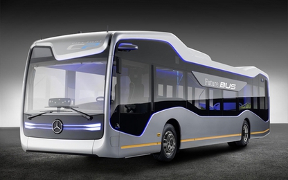 Công nghệ xe bus tự động đến từ tương lai của Mercedes-Benz