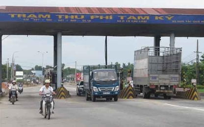 Đề xuất giảm phí trạm Tam Kỳ, tỉnh Quảng Nam