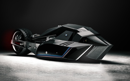 BMW trình làng mẫu concept mô tô theo phong cách Batman cực đẹp