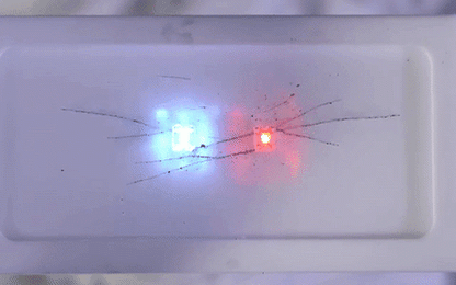 Công nghệ nano có thể tự biến thành một mạch điện