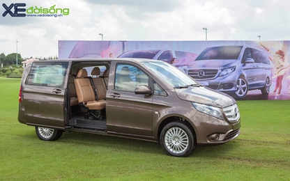 Bản độ đầu tiên của Mercedes-Benz Vito Tourer 121 vừa ra mắt