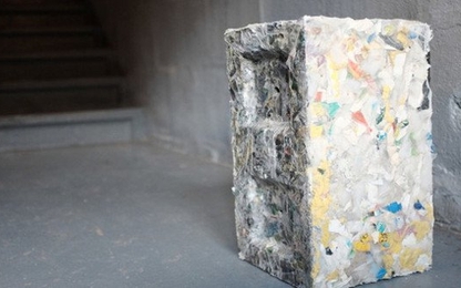 Biến nhựa rác thải thành gạch để xây nhà, bảo vệ môi trường