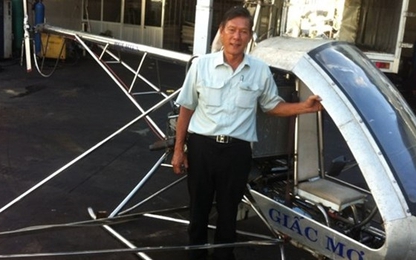 Chiếc trực thăng “Giấc mơ” của kỹ sư 62 tuổi cất cánh