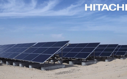 Nhà máy tập trung năng lượng mặt trời của Mitsubishi Hitachi
