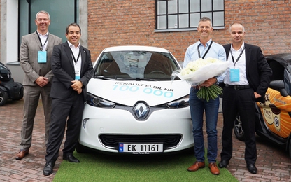 100.000 xe điện Renault đã đến tay khách hàng