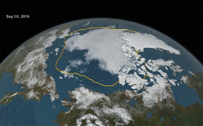 Băng biển tại Bắc Cực tiếp tục xuống thấp kỷ lục