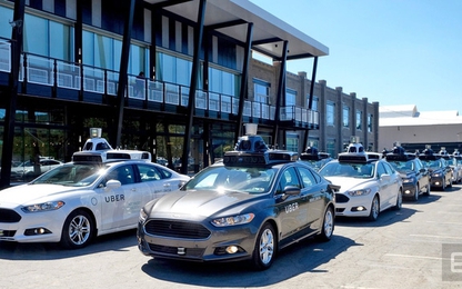 Đoàn xe tự lái đầu tiên của Uber ra quân tại Mỹ