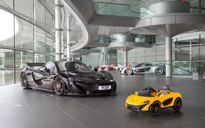 Siêu xe McLaren dành cho nhóc tì, tăng tốc...4,8 km/h trong 2 giây