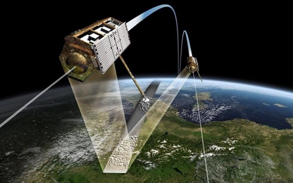 Cận cảnh thiết bị vệ tinh đo lại thế giới