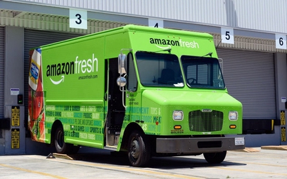 Amazon sắp triển khai cửa hàng tạp hóa di động