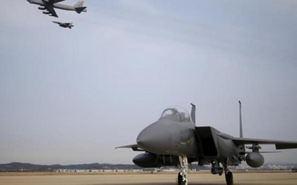 Mỹ sẵn sàng bố trí B-52 và B-1 ở Hàn Quốc để đe Triều Tiên