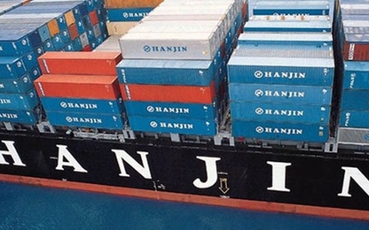 Hãng vận tải biển Hanjin ngừng hoạt động ở châu Âu