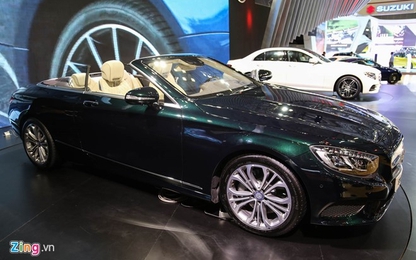 Mercedes S500 mui trần giá gần 11 tỷ vừa ra mắt tại VN
