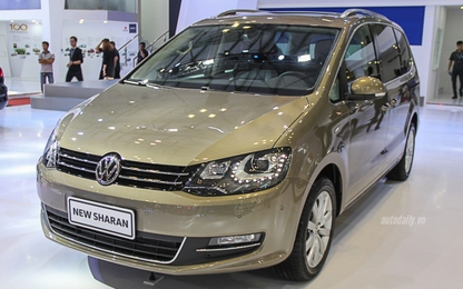 Volkswagen Sharan chốt giá 1,9 tỷ đồng, cạnh tranh với Honda Odyssey