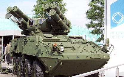 Xe chống tăng - phòng không đa nhiệm LAV III MMEV của Canada