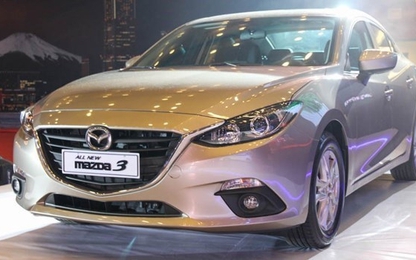 Mazda 3 triệu hồi hơn 16.000 xe gặp lỗi hệ thống điều khiển túi khí