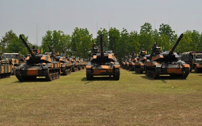 Khám phá sức mạnh xe tăng Lục quân Thái Lan