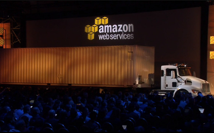 Amazon đang muốn ship dữ liệu bằng xe container chở hàng