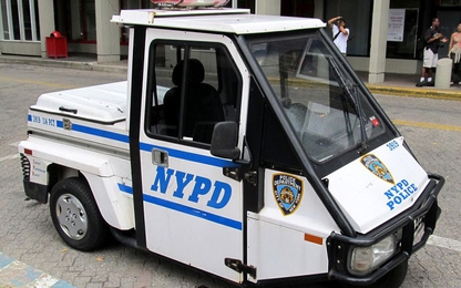 Cảnh sát Mỹ trang bị xe Smart thay cho scooter 3 bánh