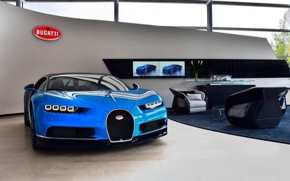 Đã có tổng cộng 220 chiếc siêu xe Bugatti Chiron tìm thấy mái ấm