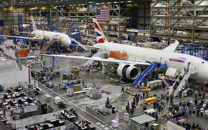 Số phận 150.000 công nhân của Boeing phụ thuộc mối quan hệ mong manh Mỹ-Trung