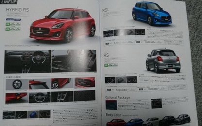 Lộ diện Swift thế hệ mới, xe hot của Suzuki tại Việt Nam