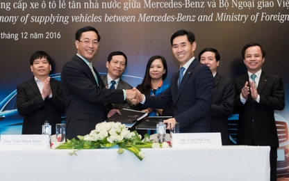 Mercedes-Benz S-Class được chọn để phục vụ Hội nghị cấp cao APEC