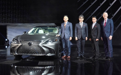 Ra mắt Lexus LS 500 2018 thế hệ mới thay đổi cách mạng