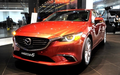 Mazda 6 2017 ra mắt ở Việt Nam với giá từ 975 triệu đồng