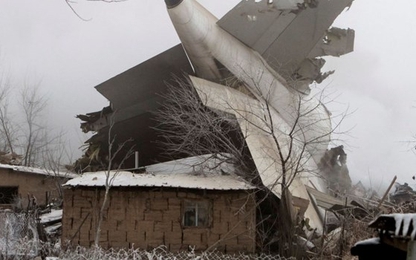 37 người thiệt mạng trong tai nạn máy bay gần thủ đô Kyrgyzstan