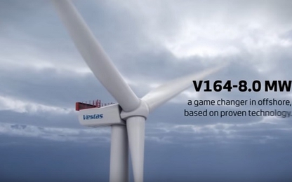 Turbine gió khổng lồ phá kỉ lục cung cấp điện năng trong 24 giờ