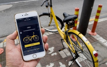 Ứng dụng “Uber cho xe đạp” nở rộ tại Trung Quốc
