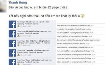 Hàng loạt fanpage Facebook lớn tại Việt Nam bất ngờ bị “trảm”