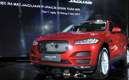 Jaguar F-PACE chính thức ra mắt thị trường Việt