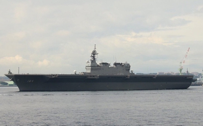 Nhật Bản dùng tàu Kaga chặn đứng tham vọng của Trung Quốc