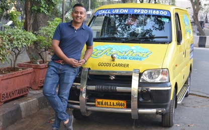 Doanh nhân thay đổi toàn bộ cách người Ấn Độ rửa xe