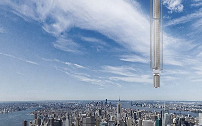 Các kỹ sư New York thiết kế nhà cao tầng "từ trên trời rơi xuống"
