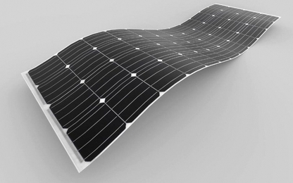 Khối lượng pin năng lượng mặt trời mới nhẹ bằng 80% pin truyền thống