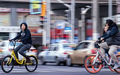 Trung Quốc "tắc nghẽn" với dịch vụ chia sẻ xe đạp