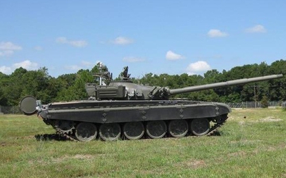 Mỹ chuyển đổi xe tăng T-72 thành mục tiêu tập bắn