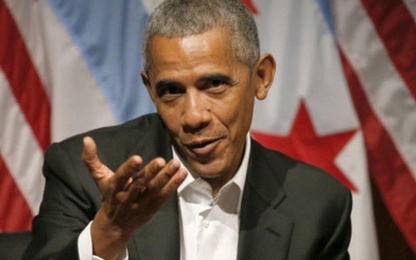 Thù lao một bài phát biểu của Obama bằng lương cả năm Tổng thống Mỹ