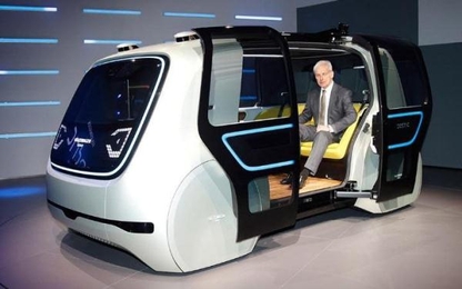 Volkswagen trình diễn xe tự hành Sedric sử dụng AI
