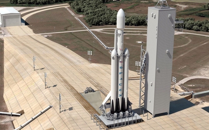 SpaceX đang xây dựng tên lửa mạnh nhất thế giới