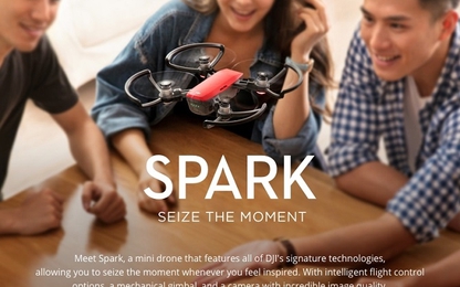 DJI ra flycam Spark: Nhỏ gọn và giá rẻ hơn