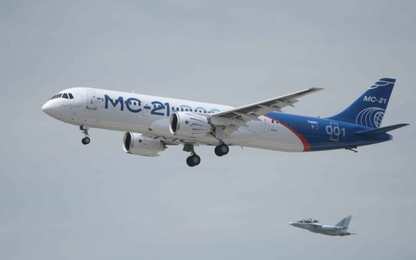 Nga lần đầu bay thử máy bay thương mại MS-21 tầm gần và tầm trung